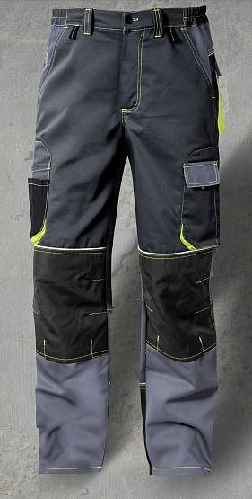 Pánské kalhoty do pásku CRAFTIC šedo/šedé